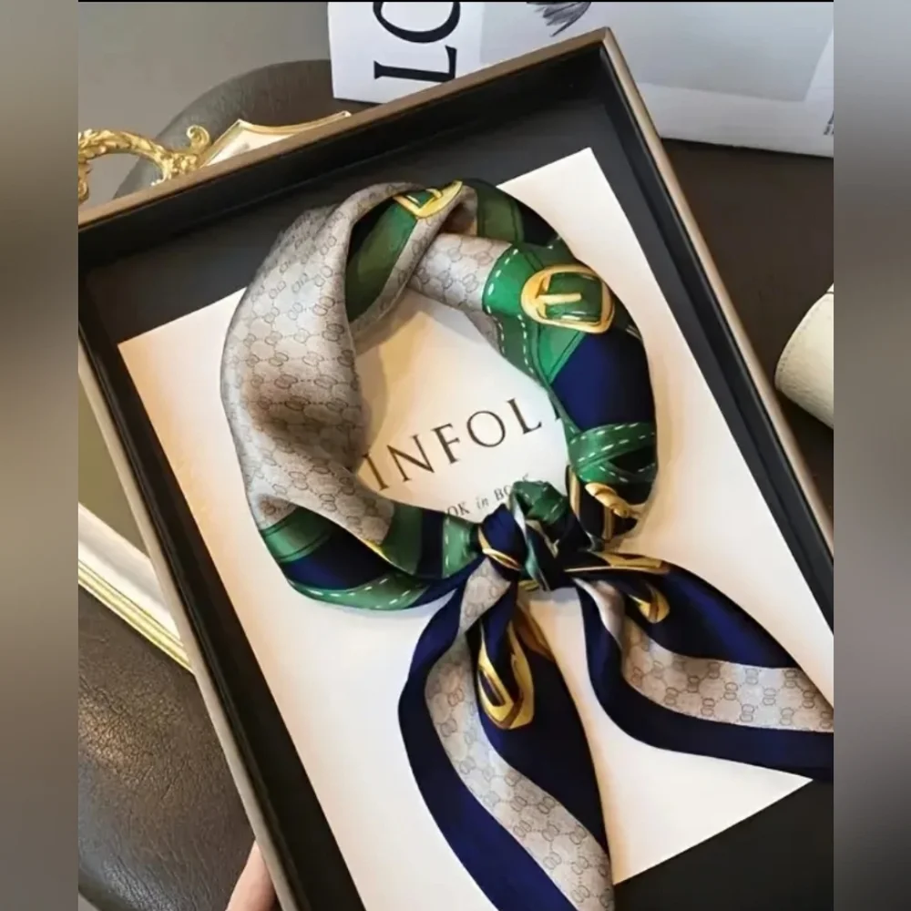 Elegant multicolor scarf, great gift